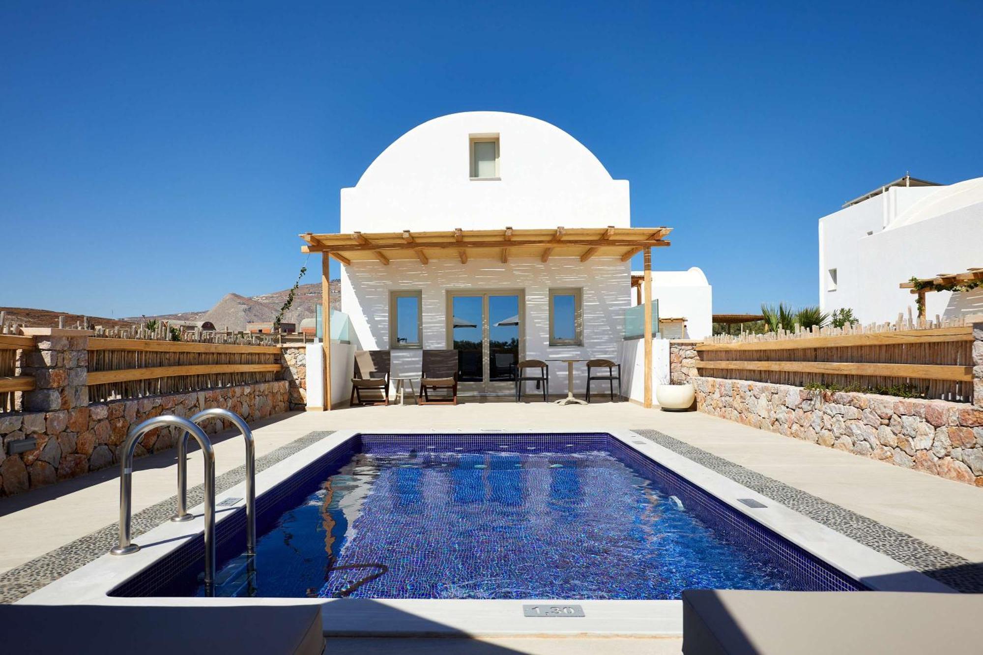 Sea Breeze Santorini Beach Resort, Curio By Hilton Agios Georgios  Exterior foto
